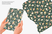 Dark cottage floral pattern, a Pattern Graphic by Pink Studio Art (Thumbnail 3 of 3)