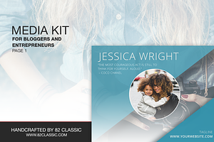 Media Kit Template And Cover