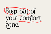 Shenton Rubadue, a Serif Font by Cruzine (Thumbnail 2 of 8)