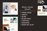 Velvet - Bold Feminine Wix Website, a Wix Template by Design Unique (Thumbnail 4 of 7)