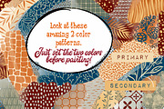 2 Color Procreate Pattern Brushes, a Brush Add-On by DeloresArt (Thumbnail 2 of 10)