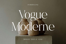 Vogue Moderne Display Serif Font