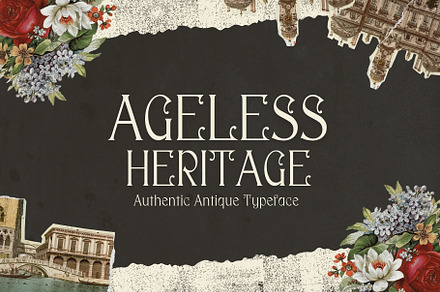 Ageless Heritage - 1900's Typeface, a Serif Font by HipFonts