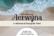 Aerwyna, a Serif Font by Brittney Murphy Design (Thumbnail 1 of 3)