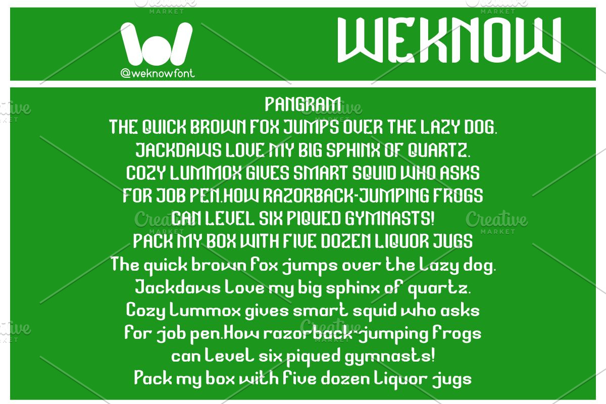 Strategy Games font, a Font by weknow (Photo 6 of 8)