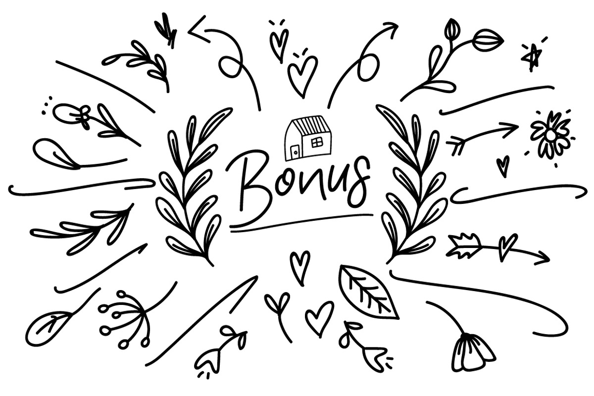 Trust me | Handwritten Font & 9Logos preview 7
