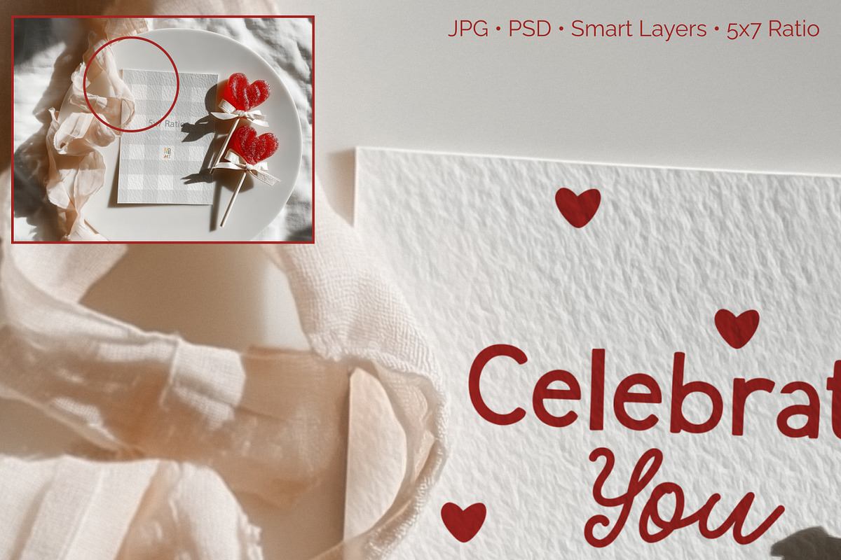 Love Season Card Mockup Collection, a Mockup by NikiArts (Photo 11 of 14)