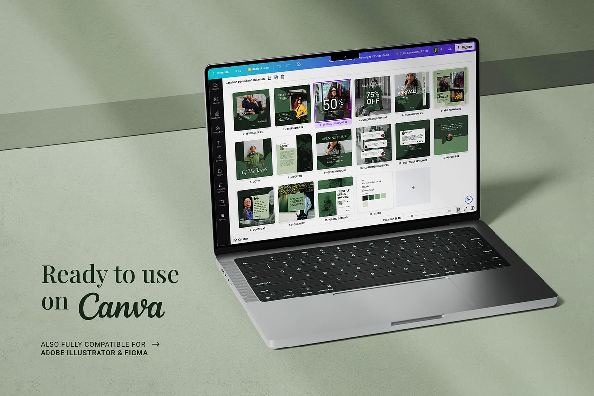 Trestyle | Fashion Canva Template, a Social Media Template by prajapixels (Photo 5 of 5)