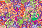 Seamless tropical pattern., a Pattern Graphic by Olgaart (Thumbnail 3 of 5)