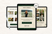 Canva Email Newsletter Templates, an Email Template by Deb Creative Studio (Thumbnail 6 of 8)