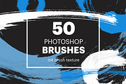 50 Photoshop brushes, a Texture Graphic by Wild Ones (Thumbnail 1 of 9)