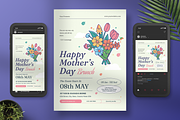Happy Mother's Day Brunch Flyer, a Flyer Template by Annora Studio (Thumbnail 3 of 4)