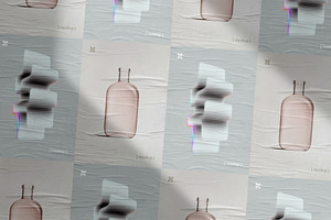 Street Poster Mockup Grid, an Advertising Mockup by Design Squad