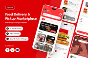 Yumway - Food Delivery App Design, an App Template by productype1 (Thumbnail 1 of 5)