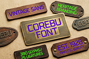 Corebu | Elegant Modern Serif Typefa, a Serif Font by Astuti Studio (Thumbnail 9 of 25)