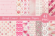Breast Cancer Awareness Digital, a Pattern Graphic by fashionaddict (Thumbnail 1 of 6)