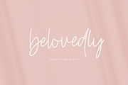 Belovedly Font - Handwriting Font, a Script Font by Beck McCormick (Thumbnail 11 of 11)