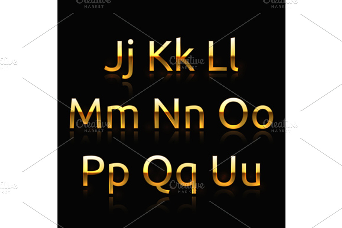 Golden alphabet preview 2