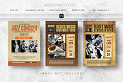 Music Party Flyer, a Flyer Template by Creativpixl (Thumbnail 1 of 6)