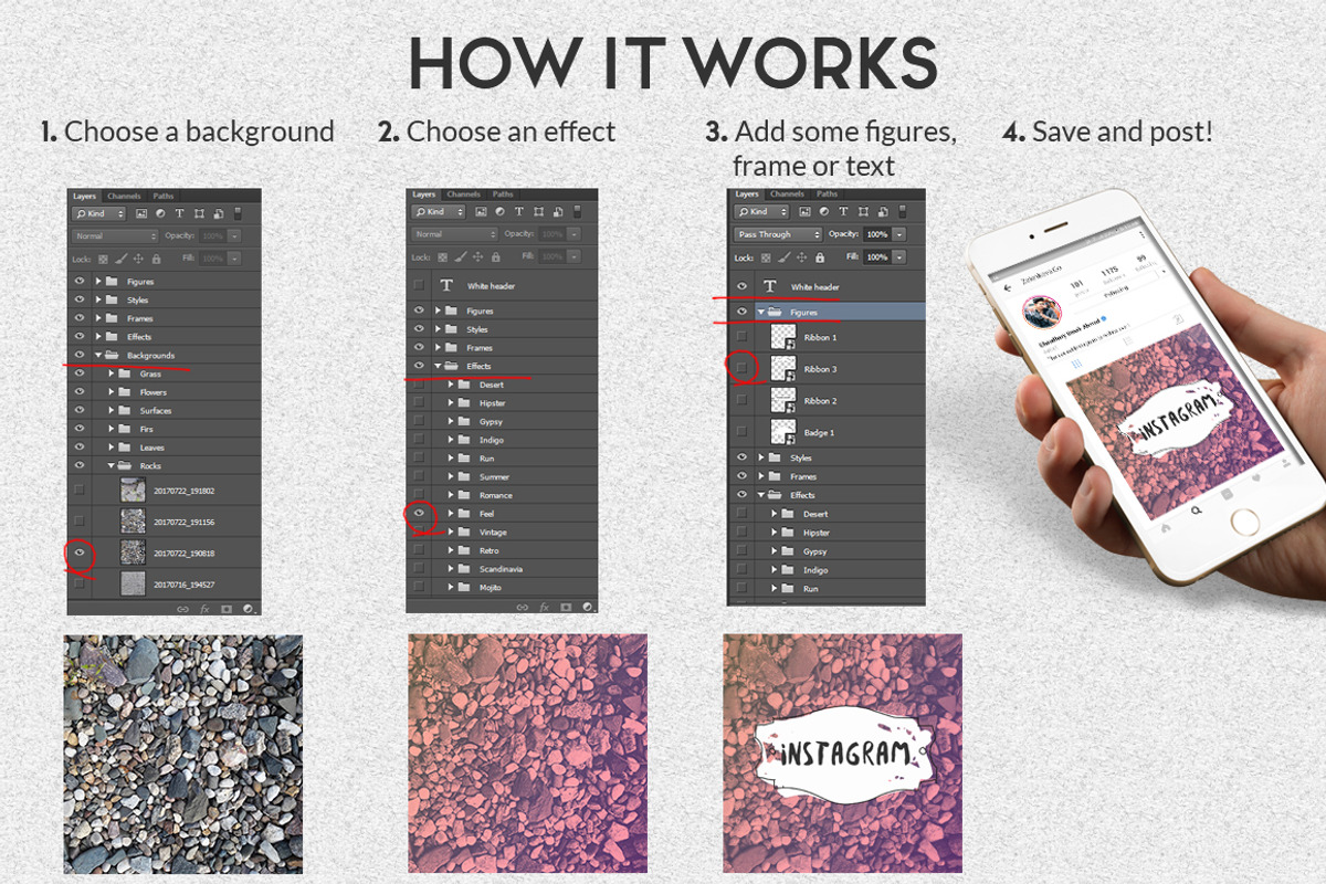 Natural Background Post Generator, a Social Media Template by WBS Design (Photo 11 of 11)