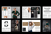 Fashion Magazine Design Template, a Magazine Template by Shajib Shikder (Thumbnail 5 of 7)