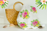 Tropical Flower Set, an Illustration by Mona Monash (Thumbnail 9 of 12)