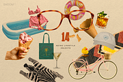 Vintage Vacay Collage: 90+ Elements, an Object Graphic by SHOOM HOUSE (Thumbnail 9 of 11)