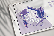 Copywriting concept, a Technology Illustration by Good Studio (Thumbnail 3 of 3)