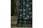 Velvet Emerald Chrysanthemum Pattern, a Pattern Graphic by MouseGrey (Thumbnail 3 of 7)