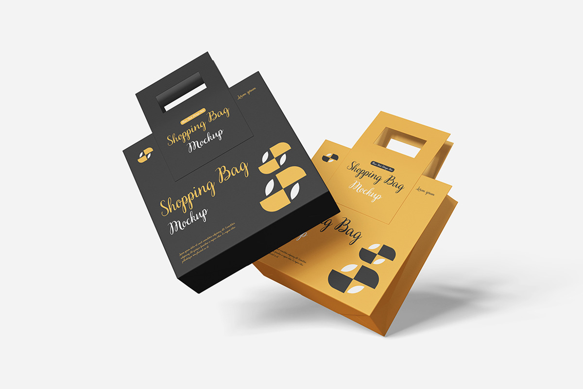 Clean Shopping Bag Mockup PSD, an Advertising Mockup by Indah (Photo 3 of 6)