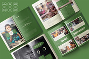 Charity Newsletter Brochure Template, a Brochure Template by Designsoul14 (Thumbnail 4 of 8)