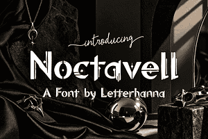 Noctavell Gothic Font