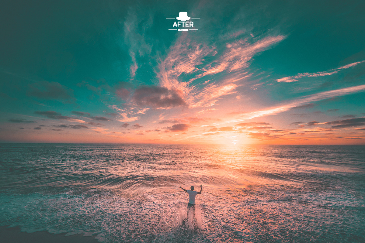 Orange & Teal Lightroom Presets, an Action Add-On by Lavinsky Art Store (Photo 6 of 10)