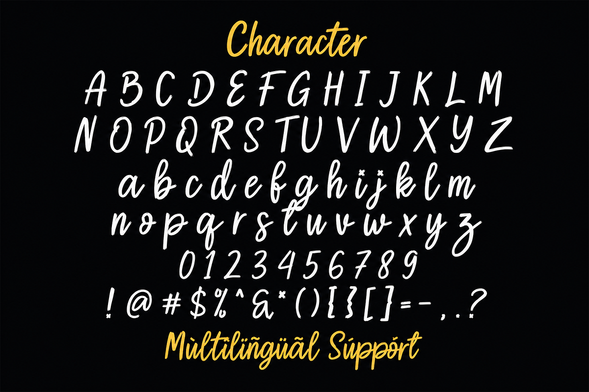 Reinstay - Brush Script Font, a Script Font by StringLabs (Photo 11 of 12)
