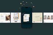 Christmas Social Media Kit - Canva, a Social Media Template by Imagination Area (Thumbnail 2 of 8)