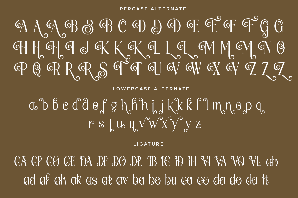 Fradesty - Luxury Serif Font, a Font by RagamKata (Photo 12 of 13)