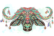 Ethnic Collection: Buffalo, an Animal Illustration by ArtoJoy (Thumbnail 3 of 5)