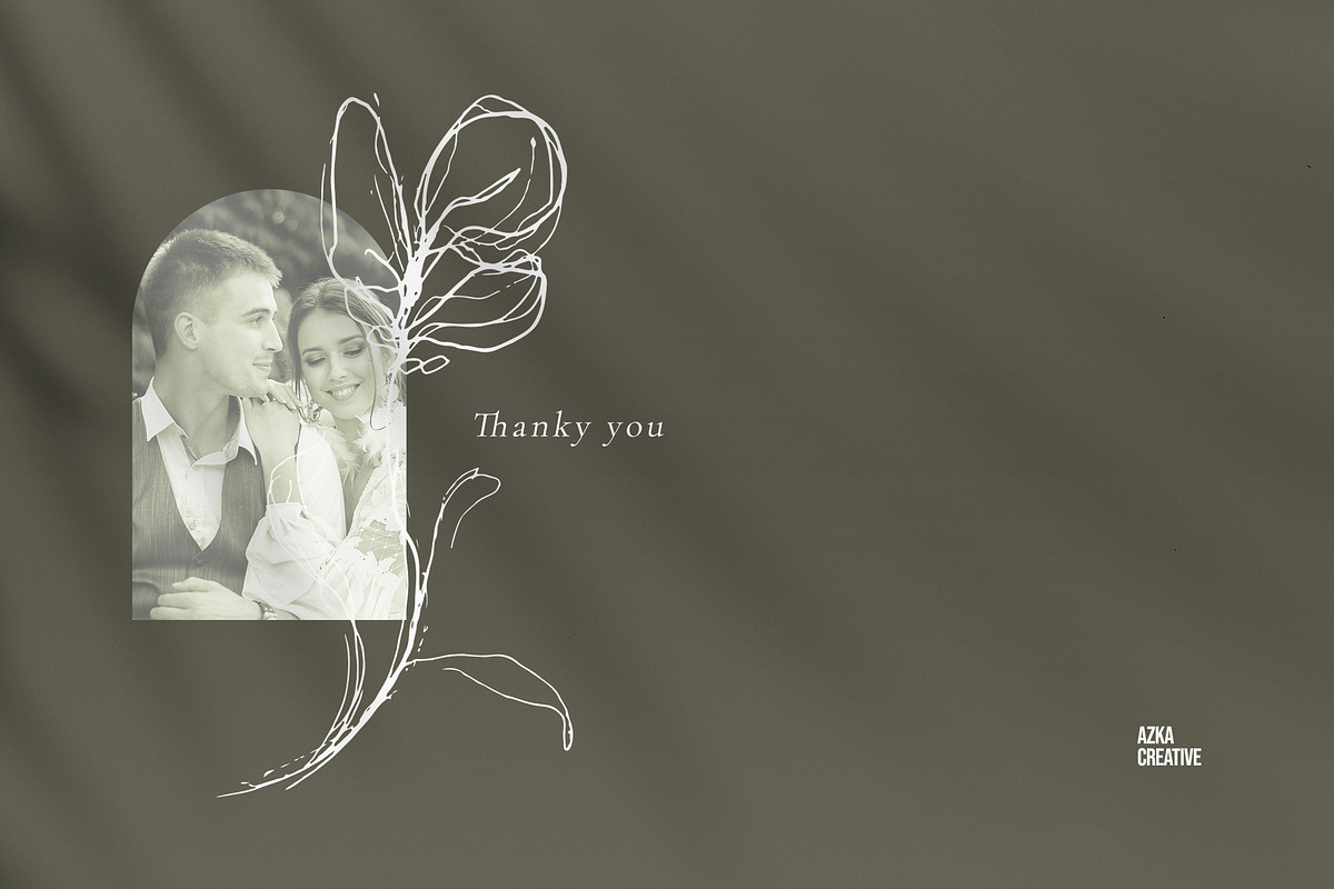 Minimal Wedding Suite - Andria, an Invitation Template by Azka Creative (Photo 7 of 7)