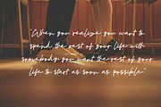 Rockye - Modern Script Typeface, a Script Font by Kincrev Studio (Thumbnail 3 of 8)