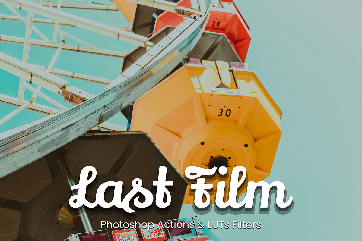 30 Last Film Photoshop Collection, an Action Add-On by 3Motional (Photo 1 of 11)