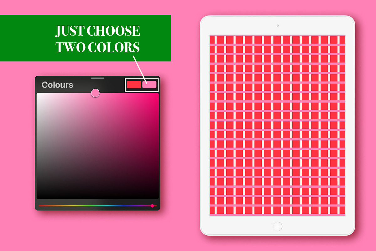 Procreate 2-Tone Pattern Brushes, a Brush Add-On by BrushBoy (Photo 4 of 5)