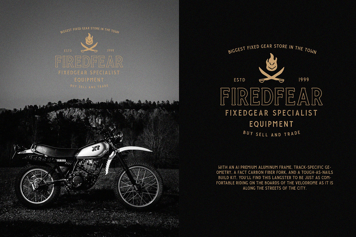 Giroud Vintage Font Family + Bonus, a Serif Font by Craft Supply Co. (Photo 7 of 12)