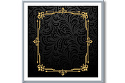 Vintage gold frame, a Decorative Illustration by RODINA (Thumbnail 3 of 3)