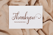 Olynchan, a Script Font by Essentials Studio (Thumbnail 9 of 9)