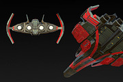 Spaceship Fighter, a Cars & Vehicle 3D Model by obeyart (Thumbnail 2 of 8)