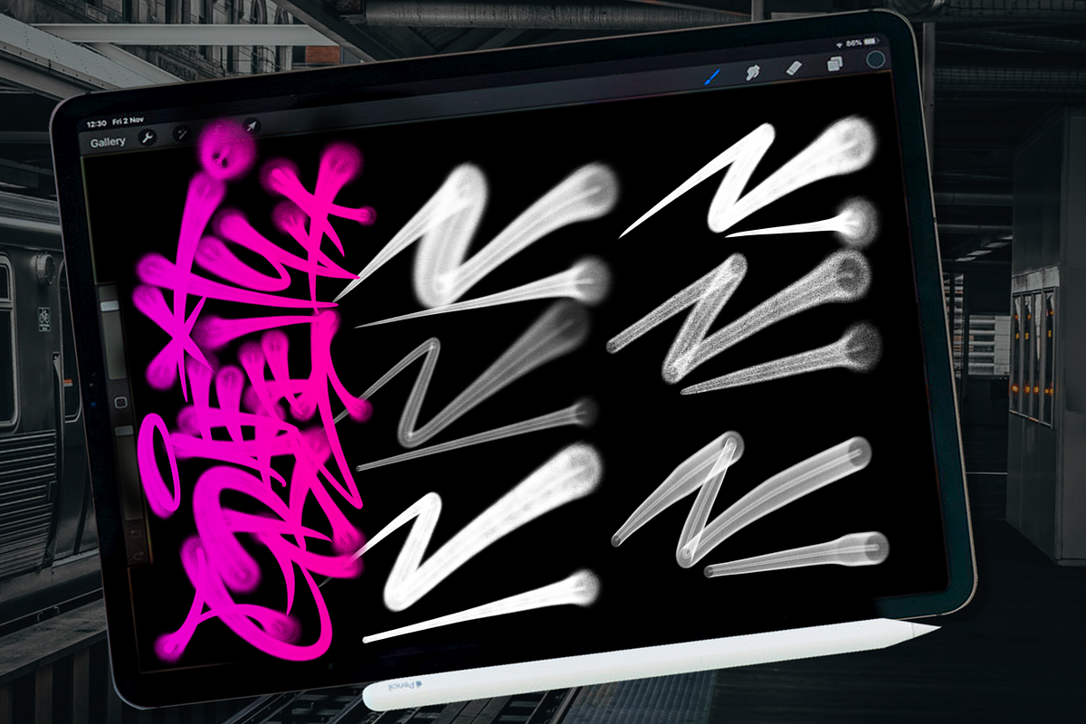 GRAFFITI BOMBING BRUSH, a Brush Add-On by danusetyaji (Photo 4 of 5)