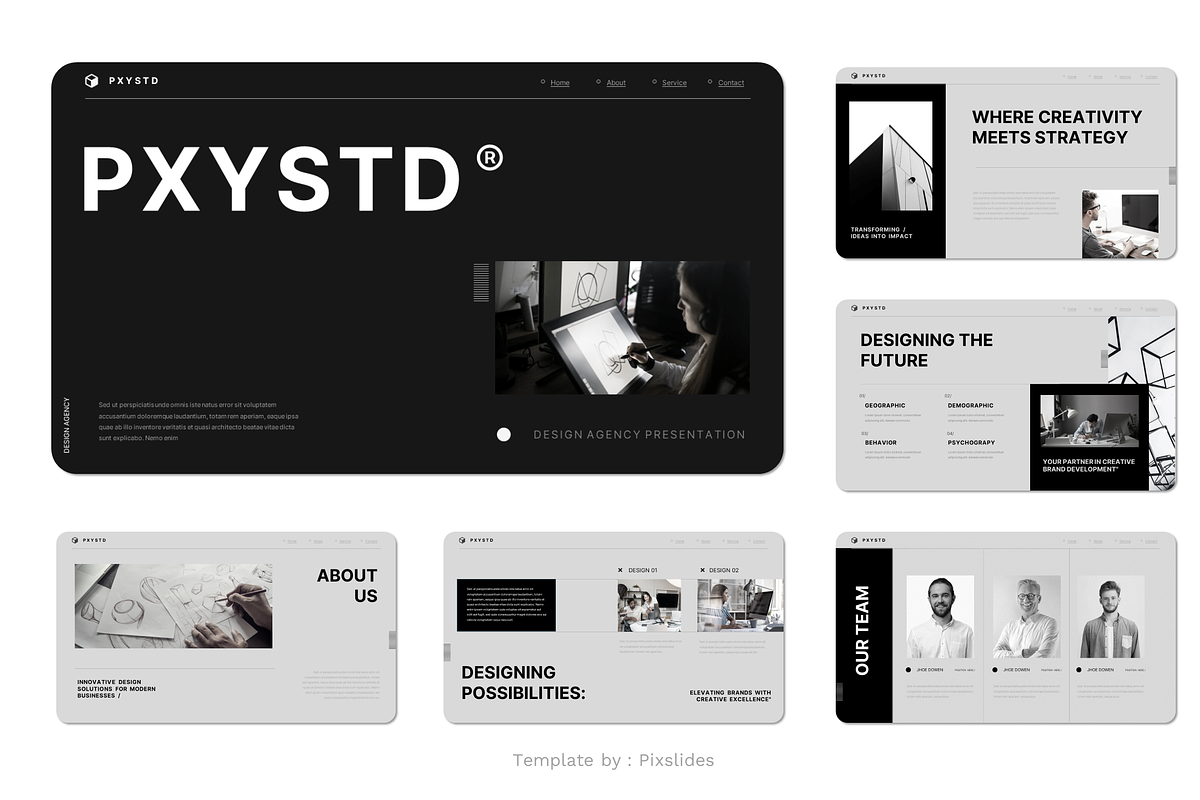 Web Design Agency Keynote, a Presentation Template by Pixslides (Photo 2 of 4)