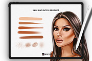 Procreate brushes , Portrait brushes, a Brush Add-On by Procreate Market (Thumbnail 6 of 8)