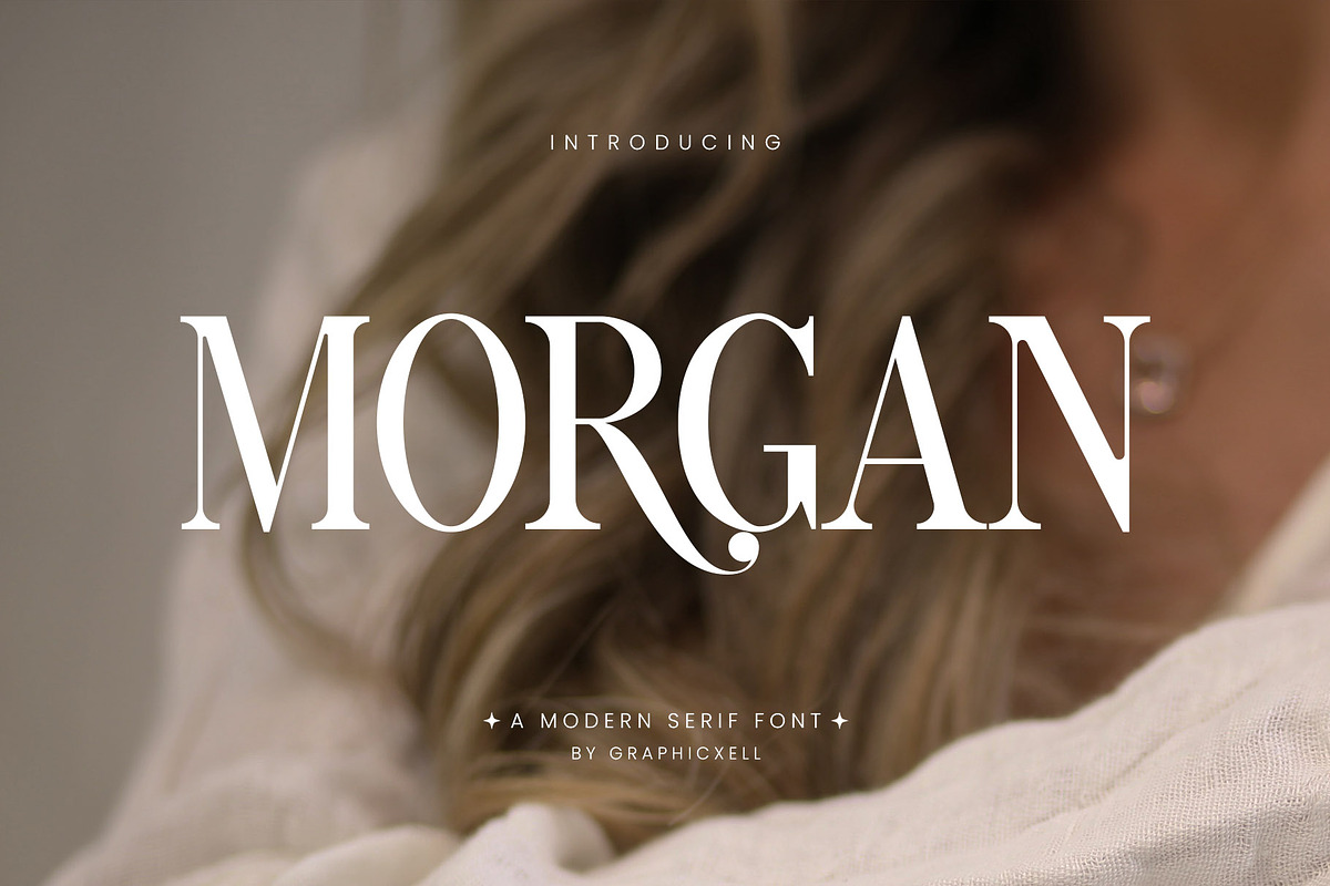 Morgan Serif Font, a Serif Font by Graphicxell (Photo 1 of 10)