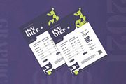 Purple Shape Of Thing - Invoice, a Stationery Template by AQR Studio (Thumbnail 2 of 2)